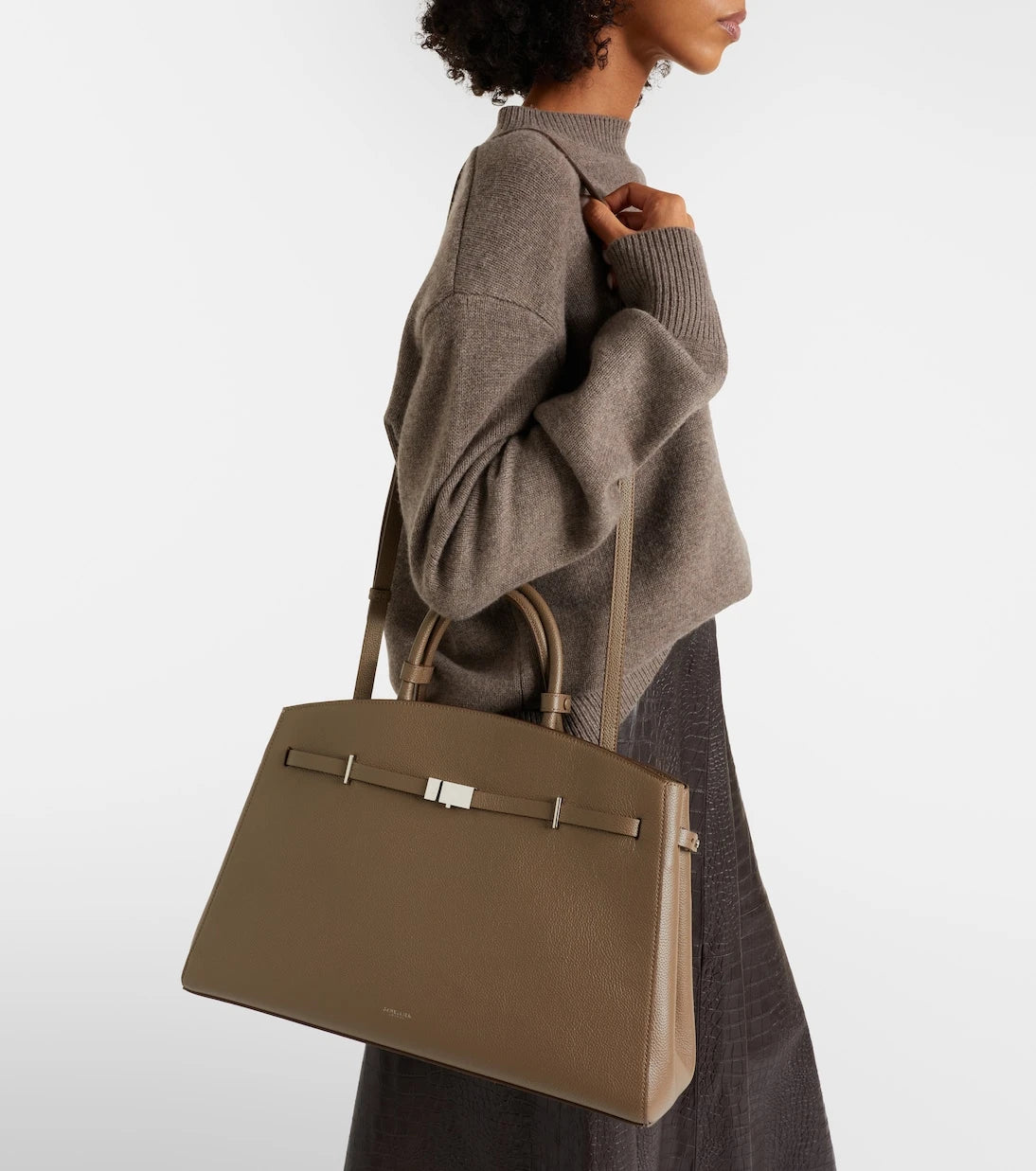DeMellier - Hudson leather top-handle bag