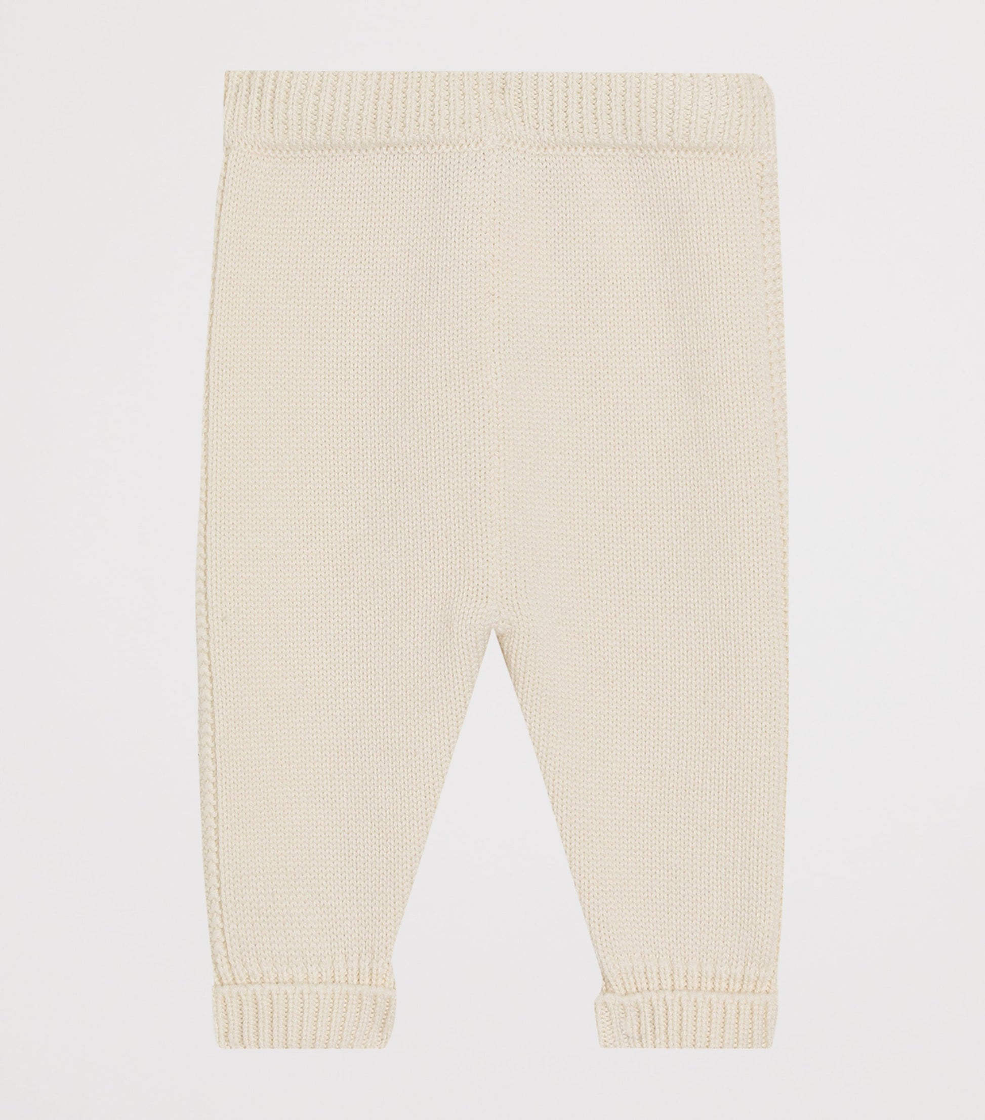 Dolce & Gabbana Kids Virgin Wool Embroidered Logo Leggings (3-36 Months)