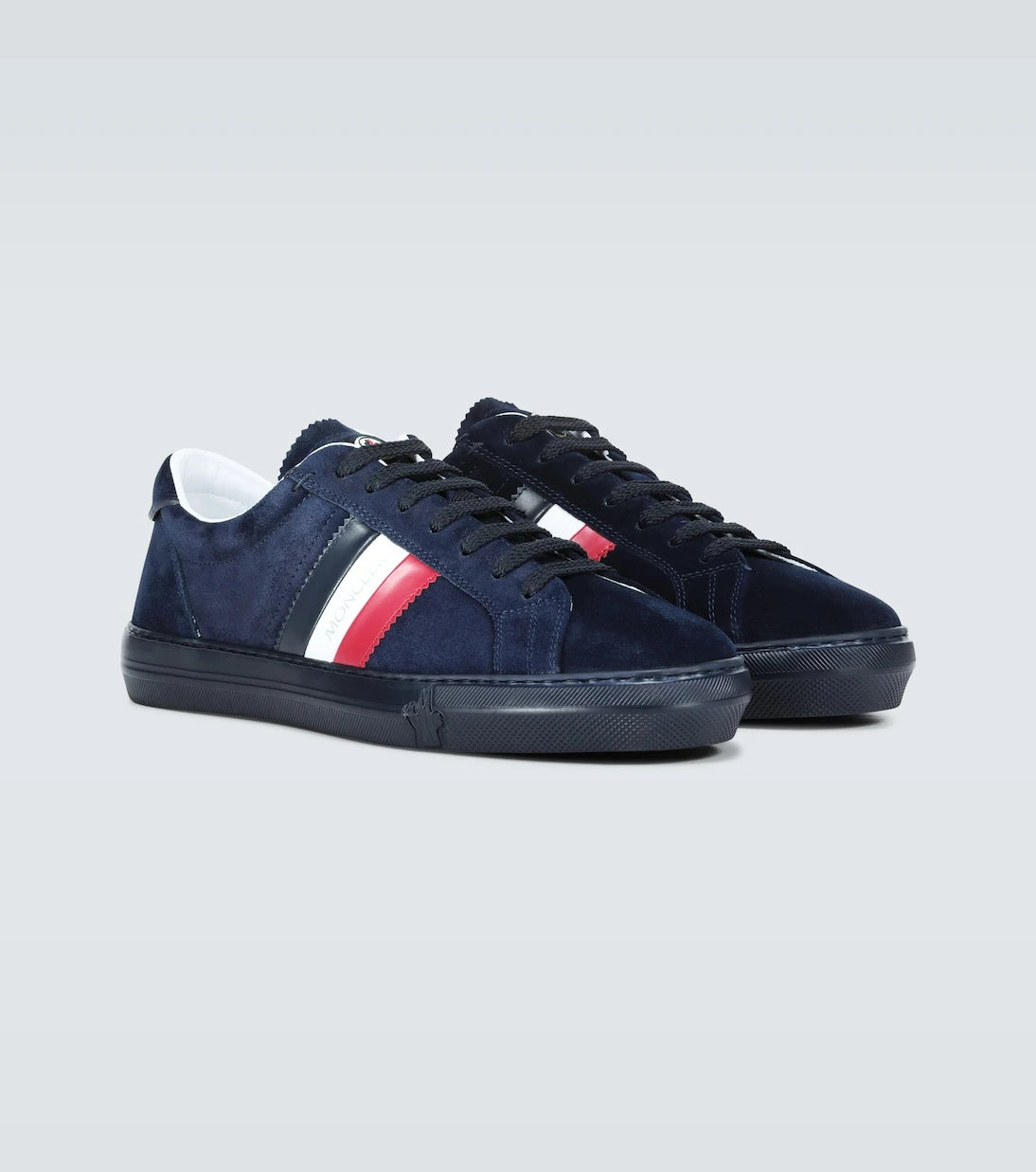 Moncler - New Monaco suede sneakers