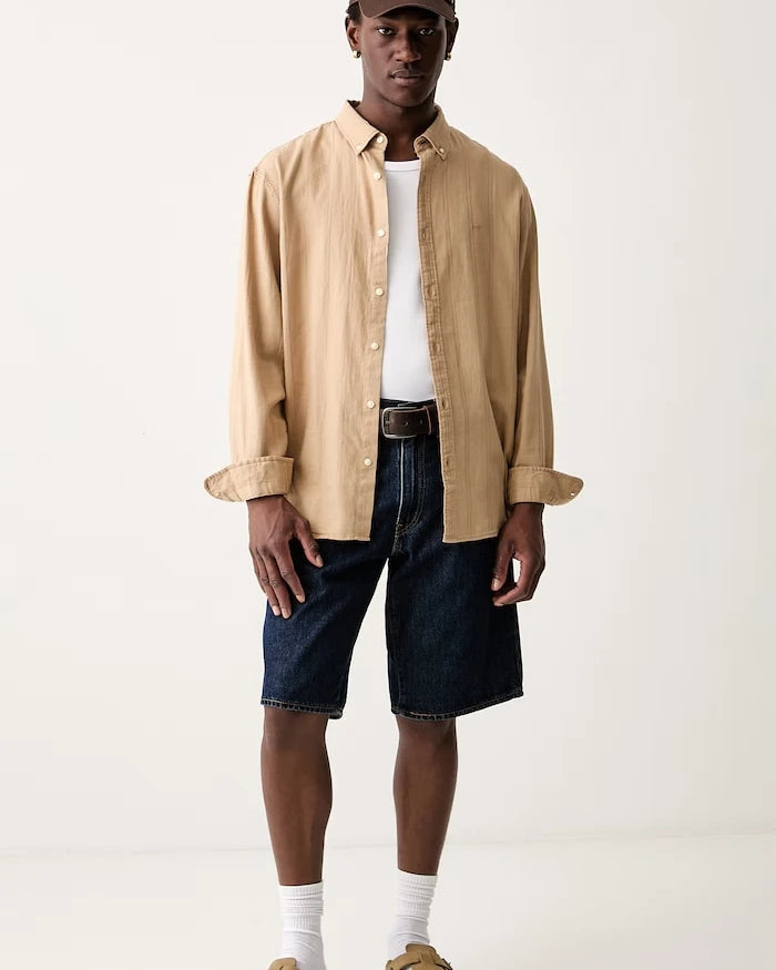 Levi's къс панталон мъжки от деним 478 BAGGY