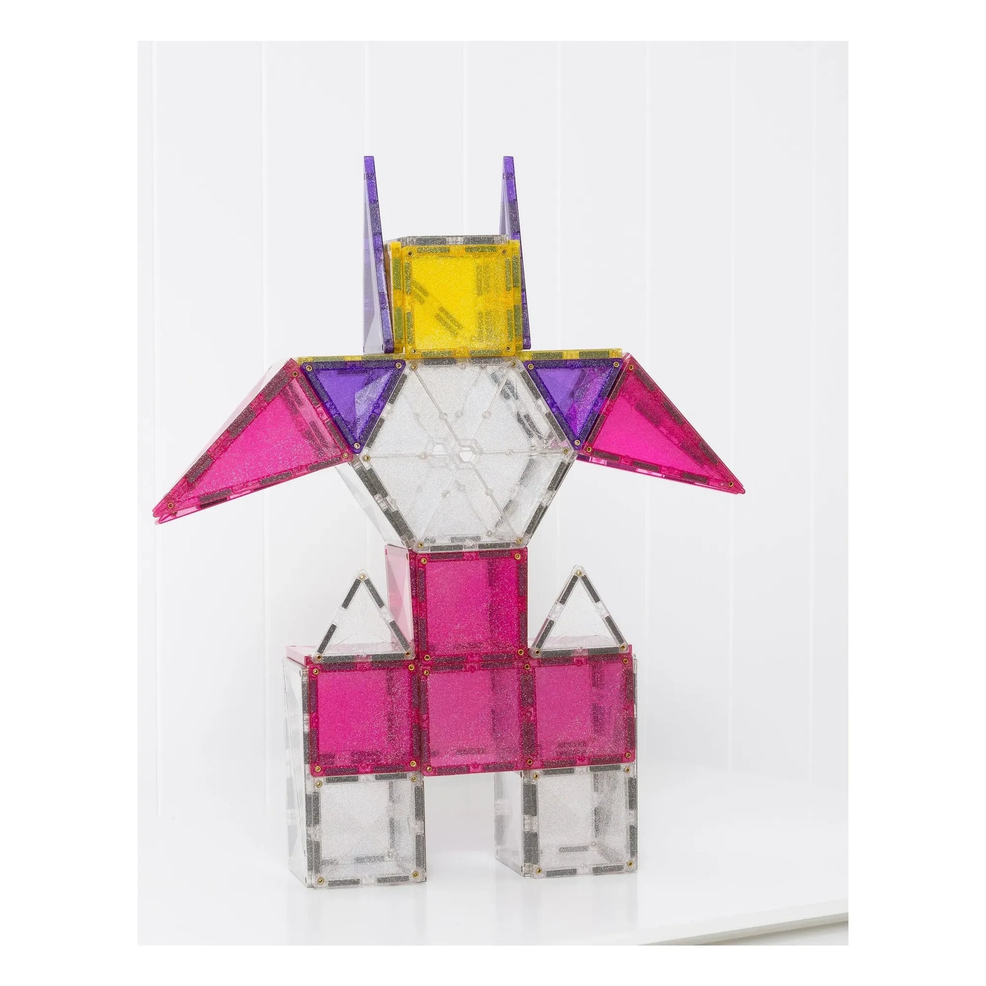 Connetix - Glitter Unicorn pack - 56 pieces | Glitter