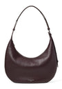 Leather Hudson Crescent Cross-Body Bag