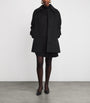 Joseph Black Wool-Cashmere Loti Coat