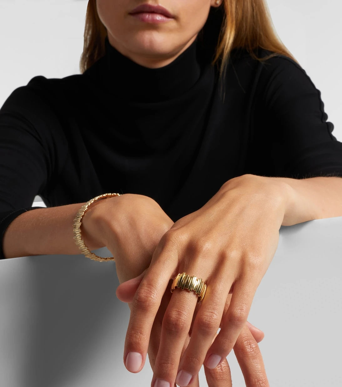 Suzanne Kalan - Classic Milli 18kt gold ring