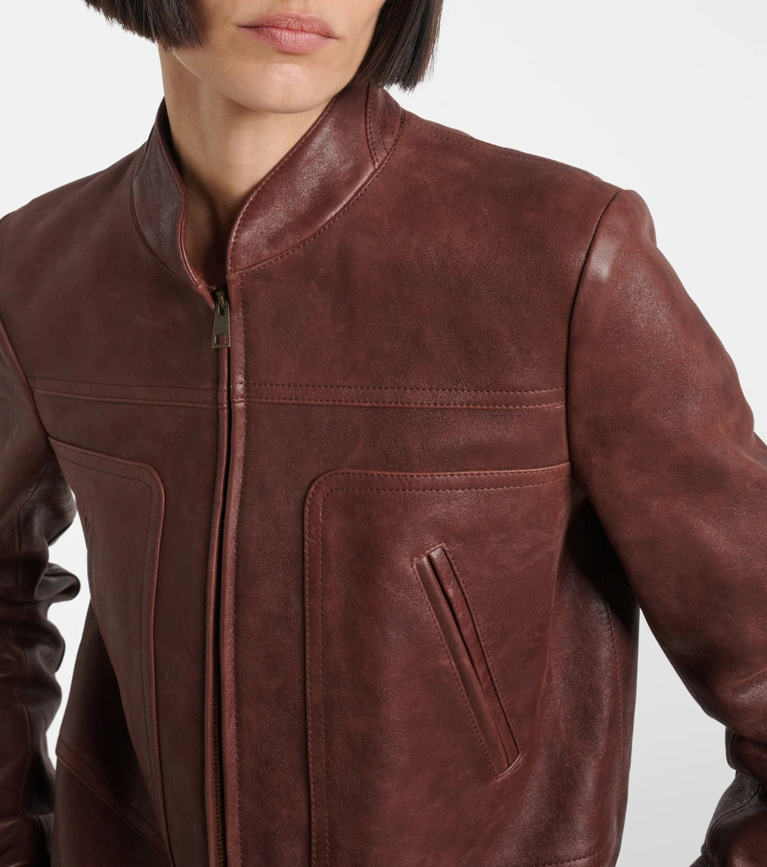 The Row - Bader leather jacket
