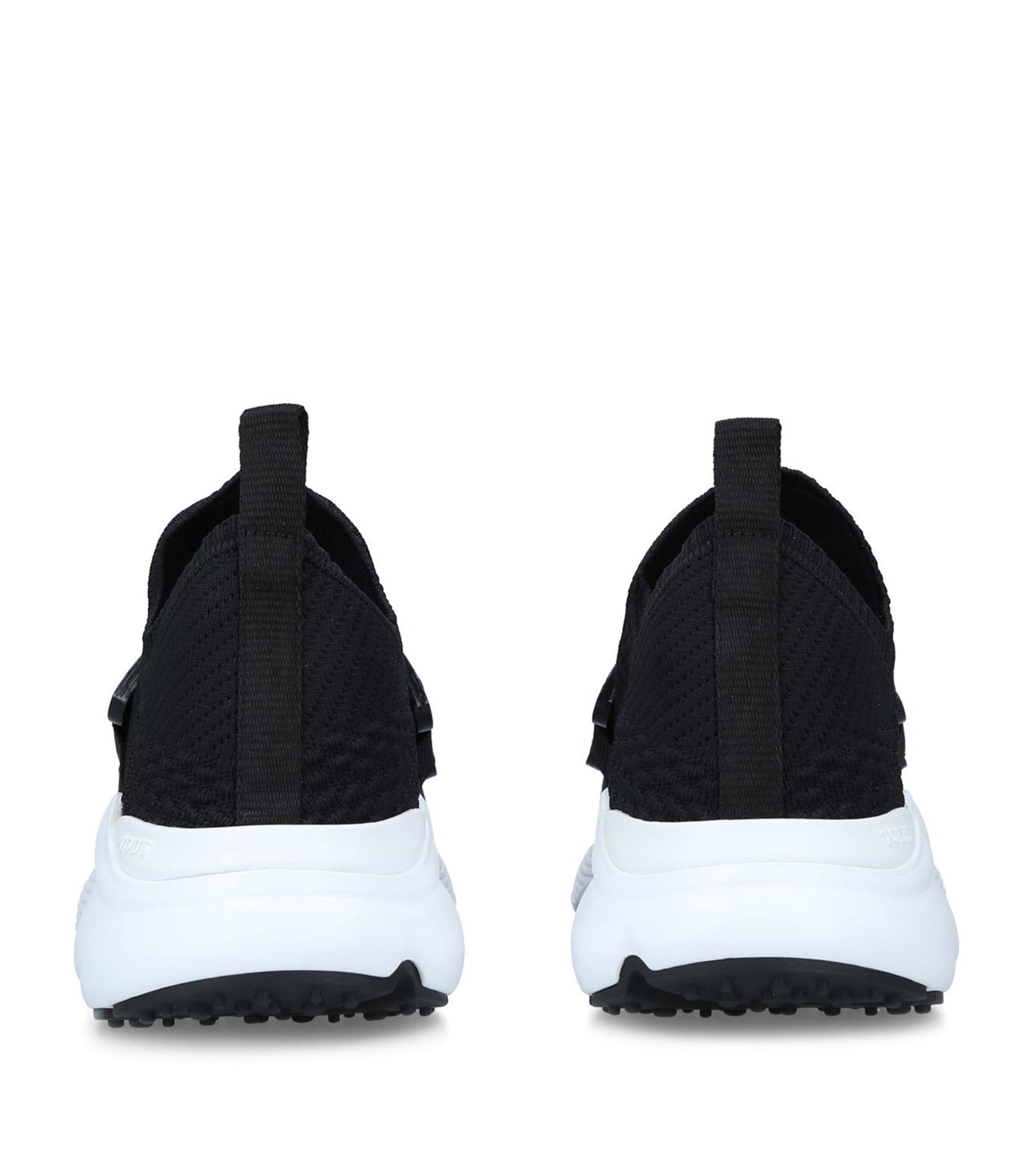 Tod's Black Sport Run 54c Calzino Sneaker