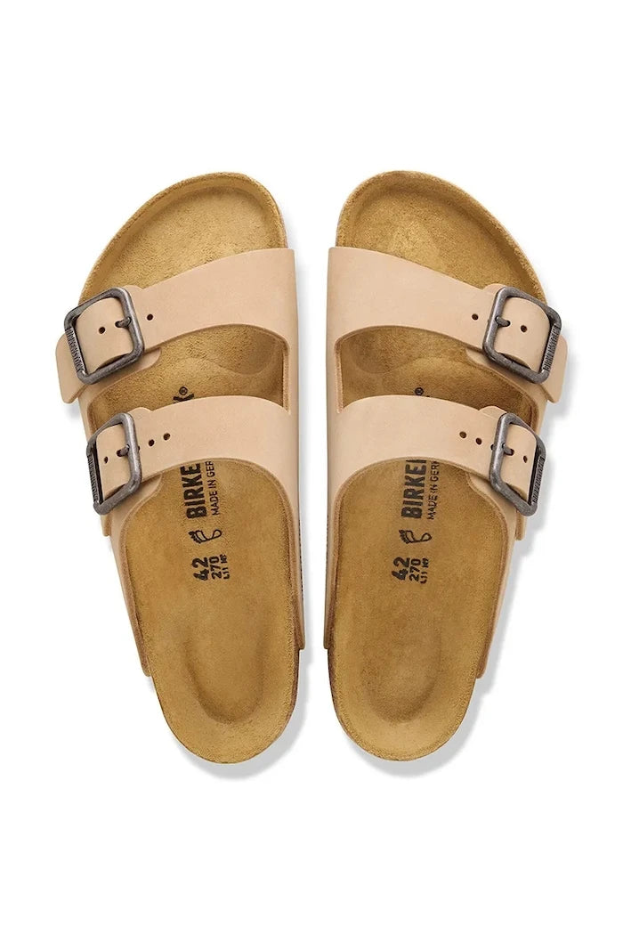 Birkenstock чехли дамски от кожа Arizona