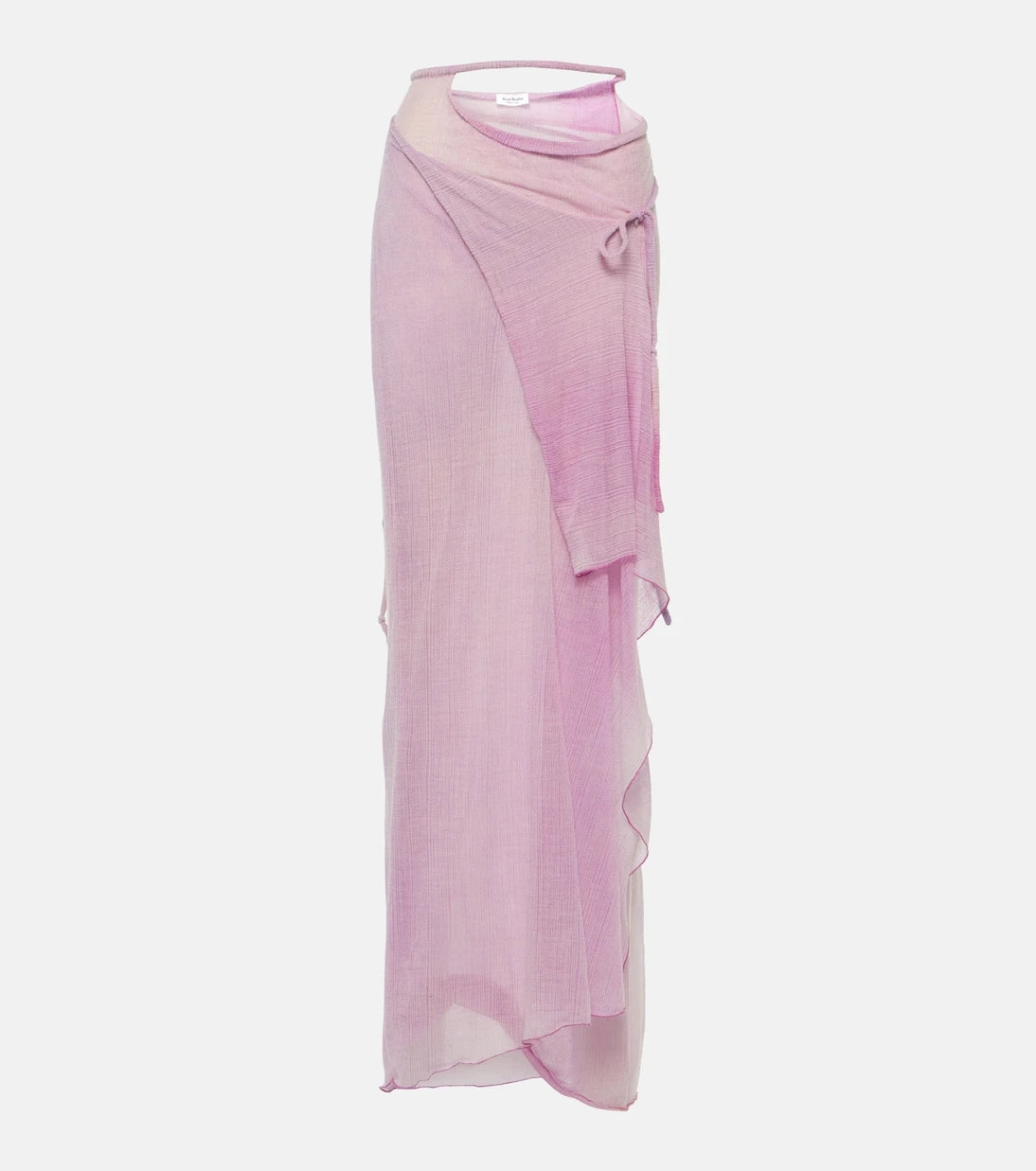 Acne Studios - Wrap wool-blend maxi skirt