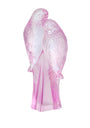 Rose Nebula Two Parakeets Sculpture