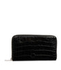 Grey Crocodile Leather Wallet