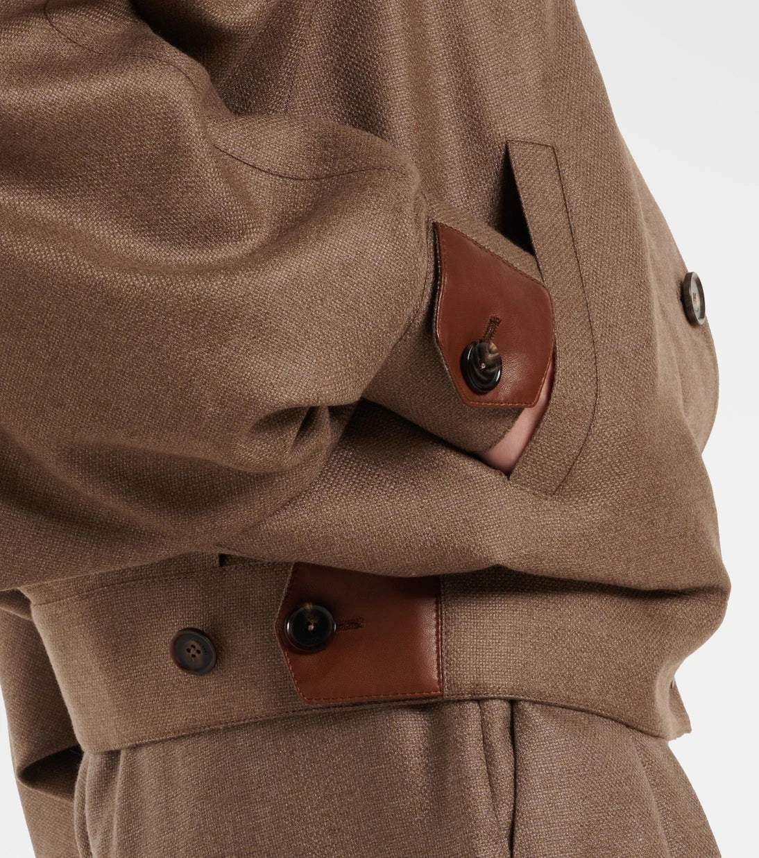 Loro Piana - Kiefer cashmere and silk bomber jacket