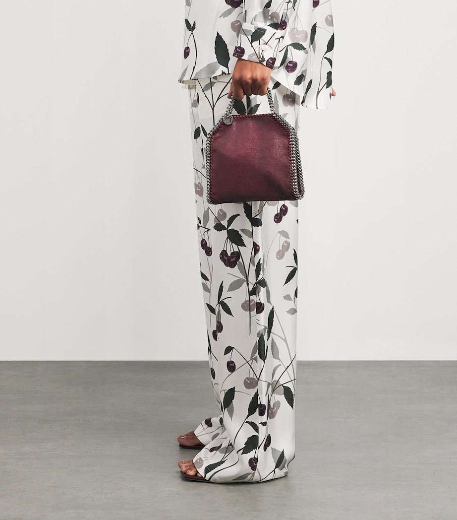Stella McCartney Burgundy Tiny Falabella Tote Bag