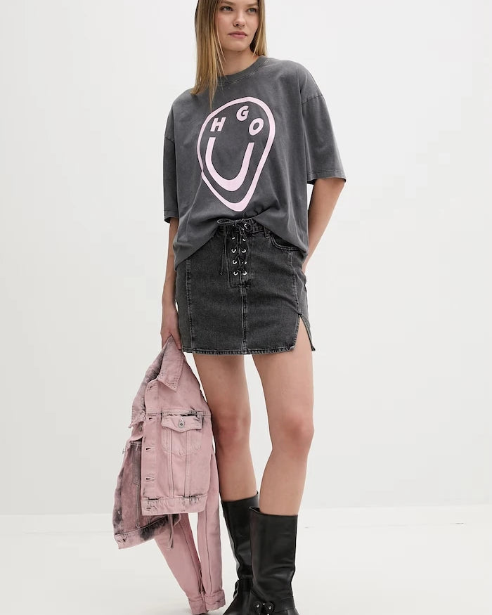 Karl Lagerfeld Jeans denim mini etek