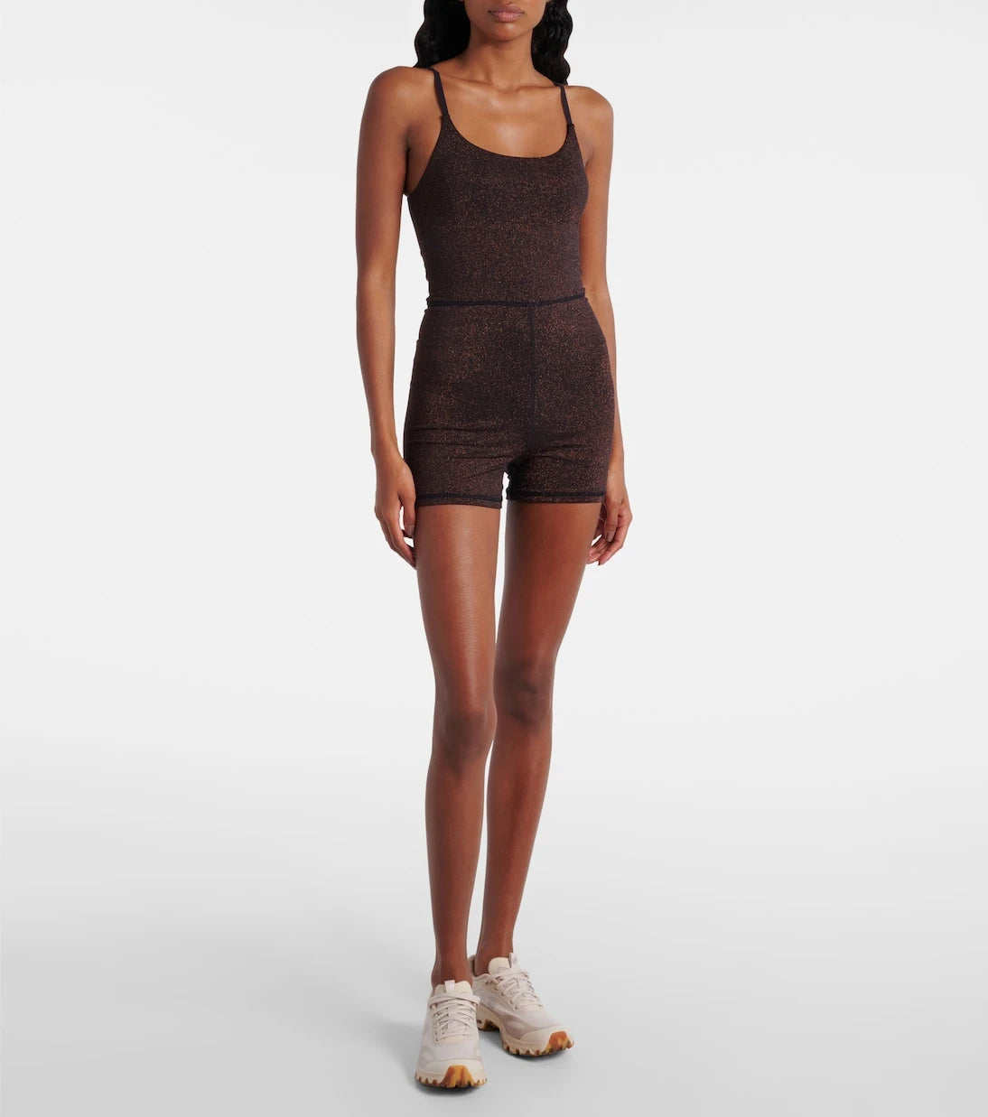 The Upside - Arizona Kiva lamé jersey bodysuit