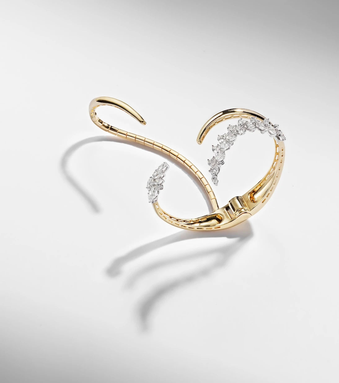 Yeprem - Golden Strada 18kt gold bracelet with diamonds