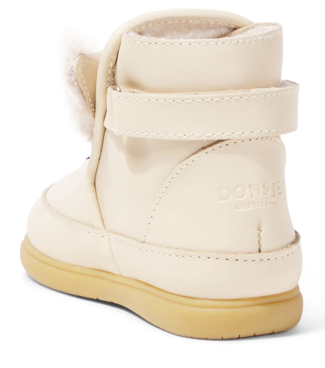 Donsje - Baby Dubu shearling-trimmed leather boots