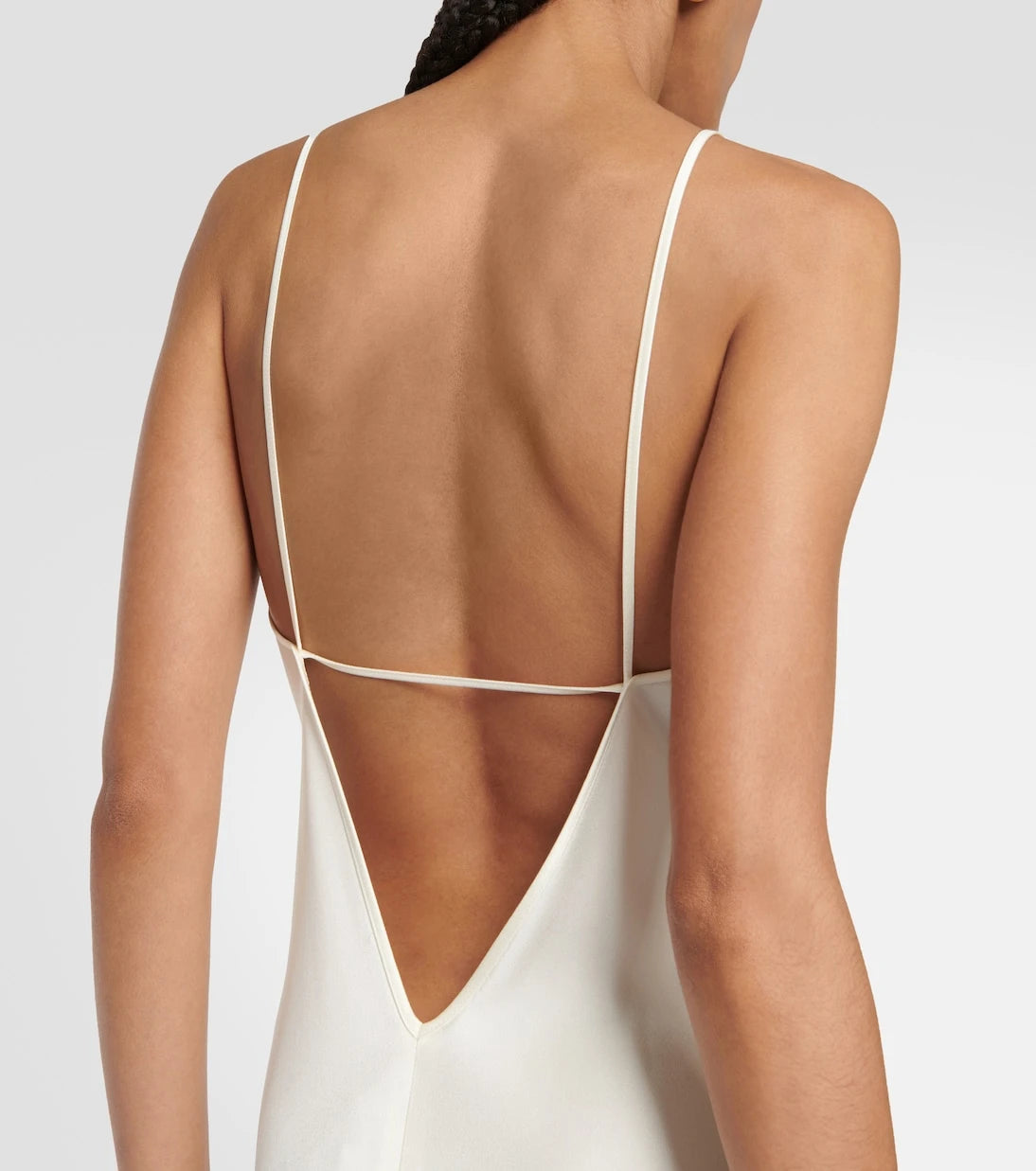 Victoria Beckham - Satin slip dress