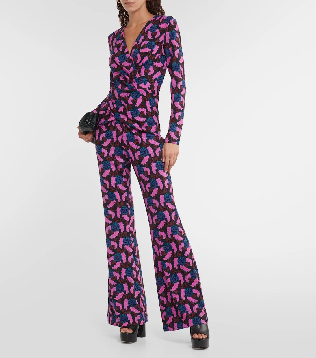 Diane von Furstenberg - Ursula printed jersey jumpsuit