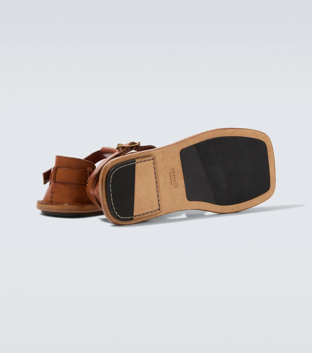 Versace - Souvenir leather fisherman sandals