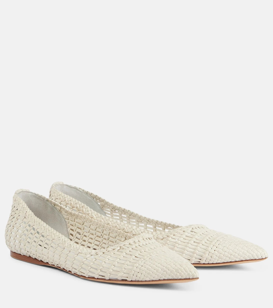 Gabriela Hearst - Milos woven leather ballet flats
