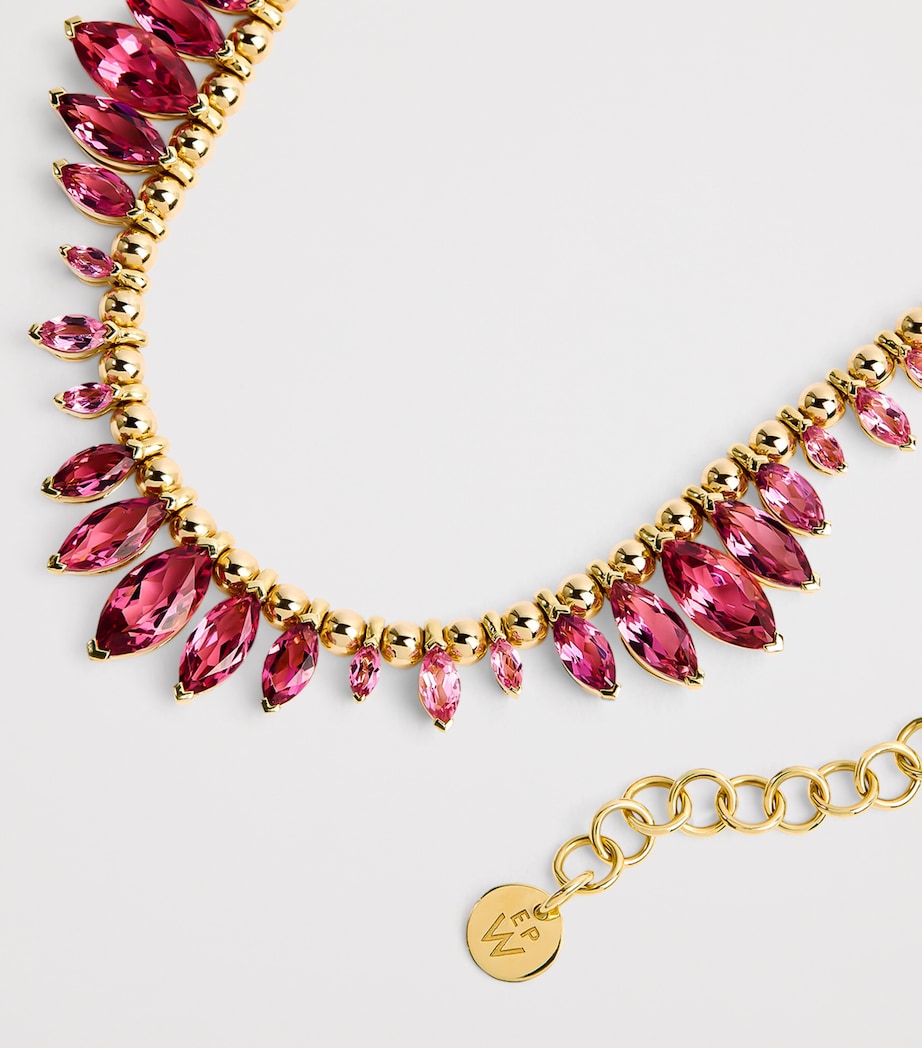 Yellow Gold and Sapphire Arashi Necklace