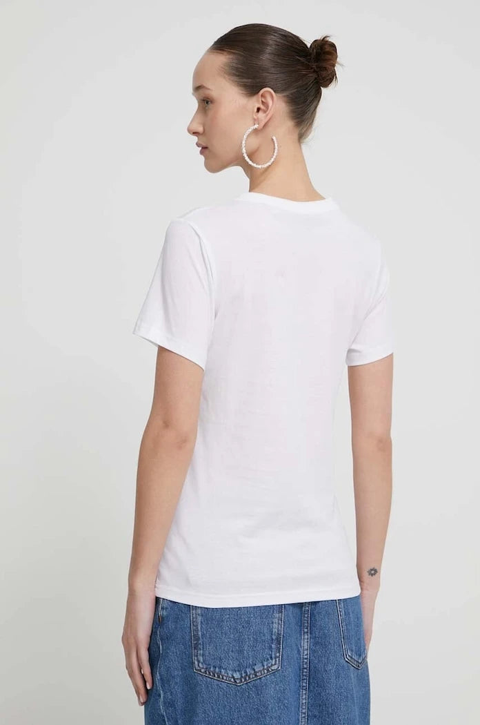 HUGO Blue тениска basic дамска от памук Classic Tee_B