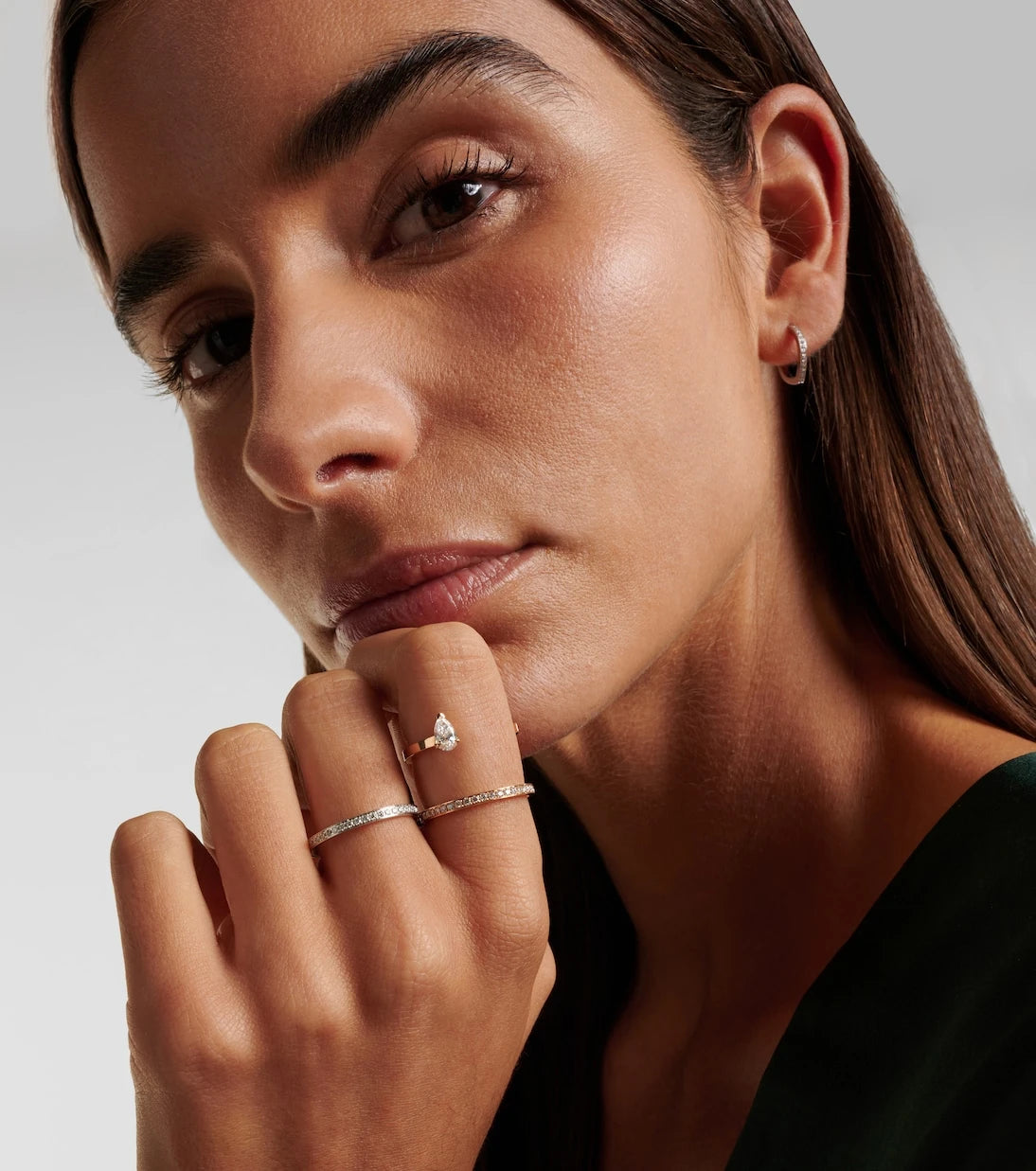 Repossi - Berbere platinum ring with diamonds