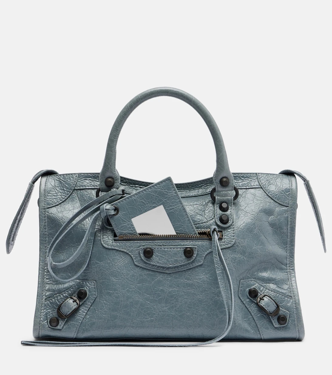 Balenciaga - Le City Small leather top-handle bag