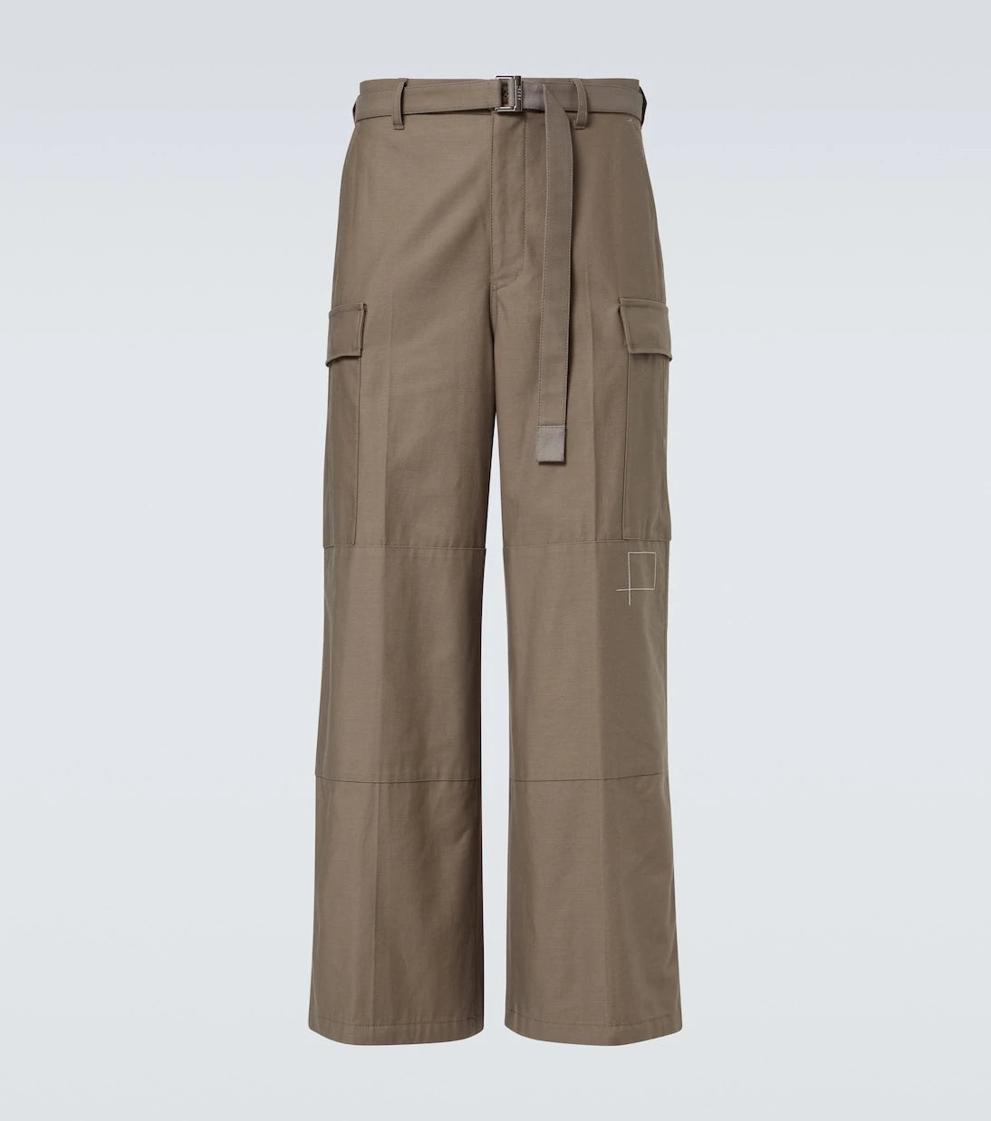 Sacai - Cotton cargo pants