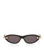 Bottega Veneta Black Cat Eye Sunglasses
