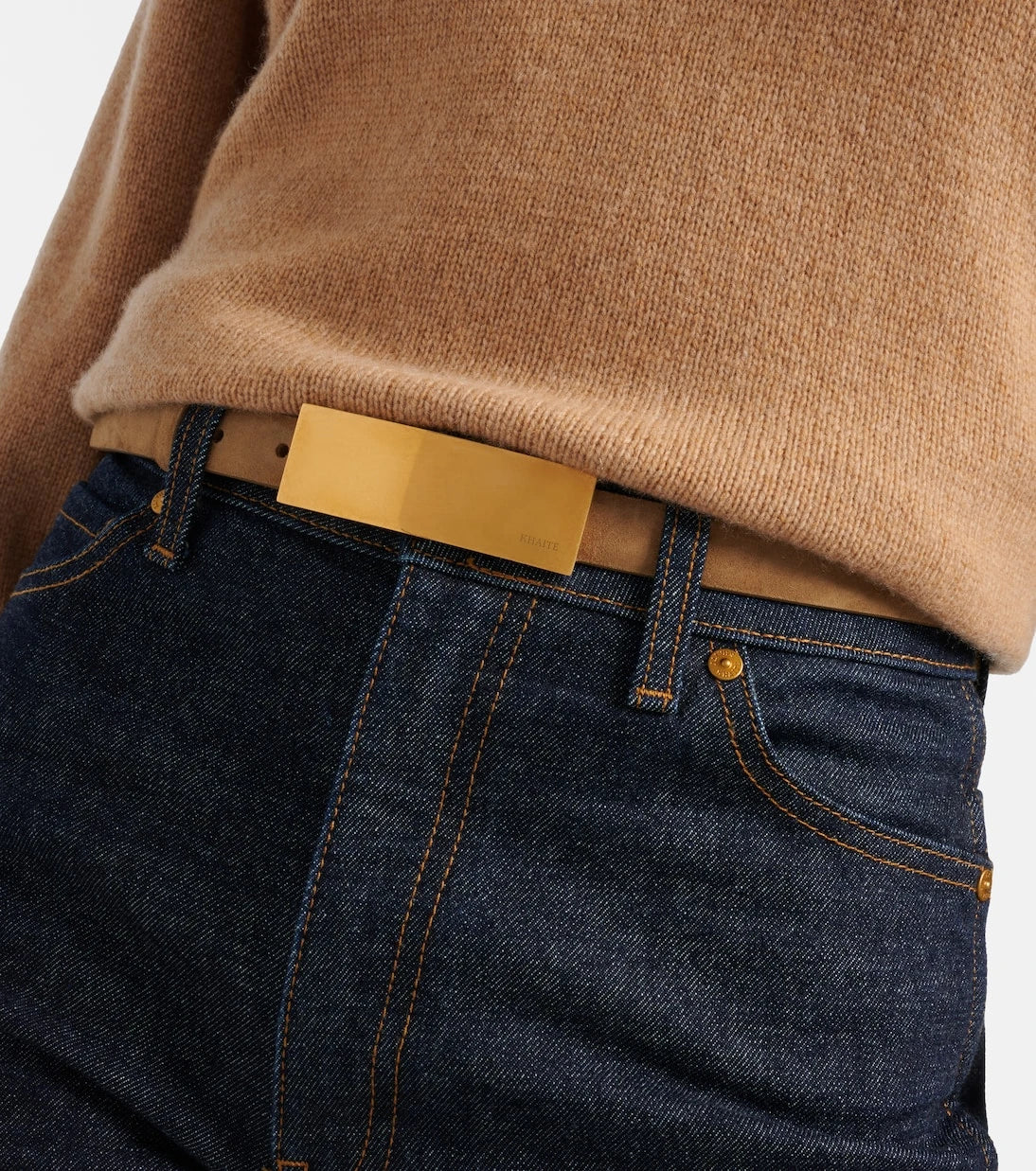 Khaite - Berlin suede belt