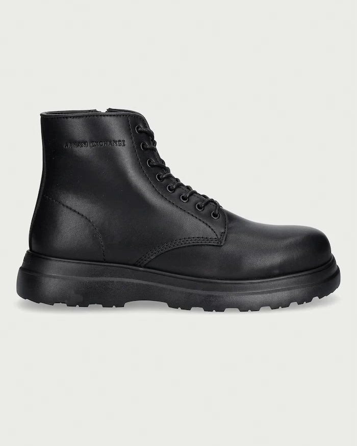 Armani Exchange Erkek Deri Trekking Ayakkabısı
