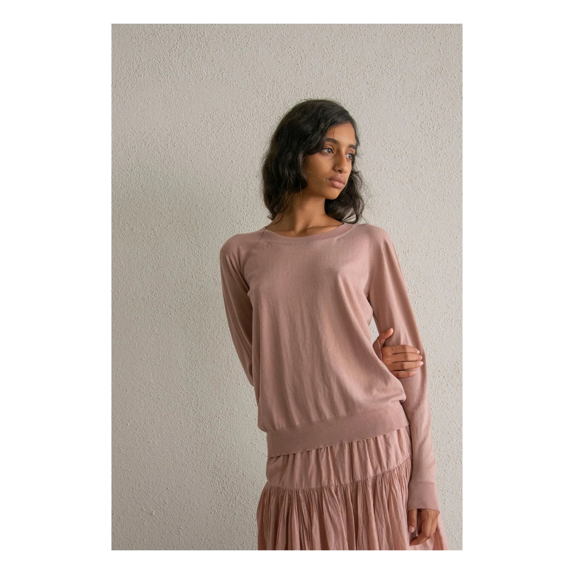 THEAVANT - Organic Cotton Baby Sweater | Beige