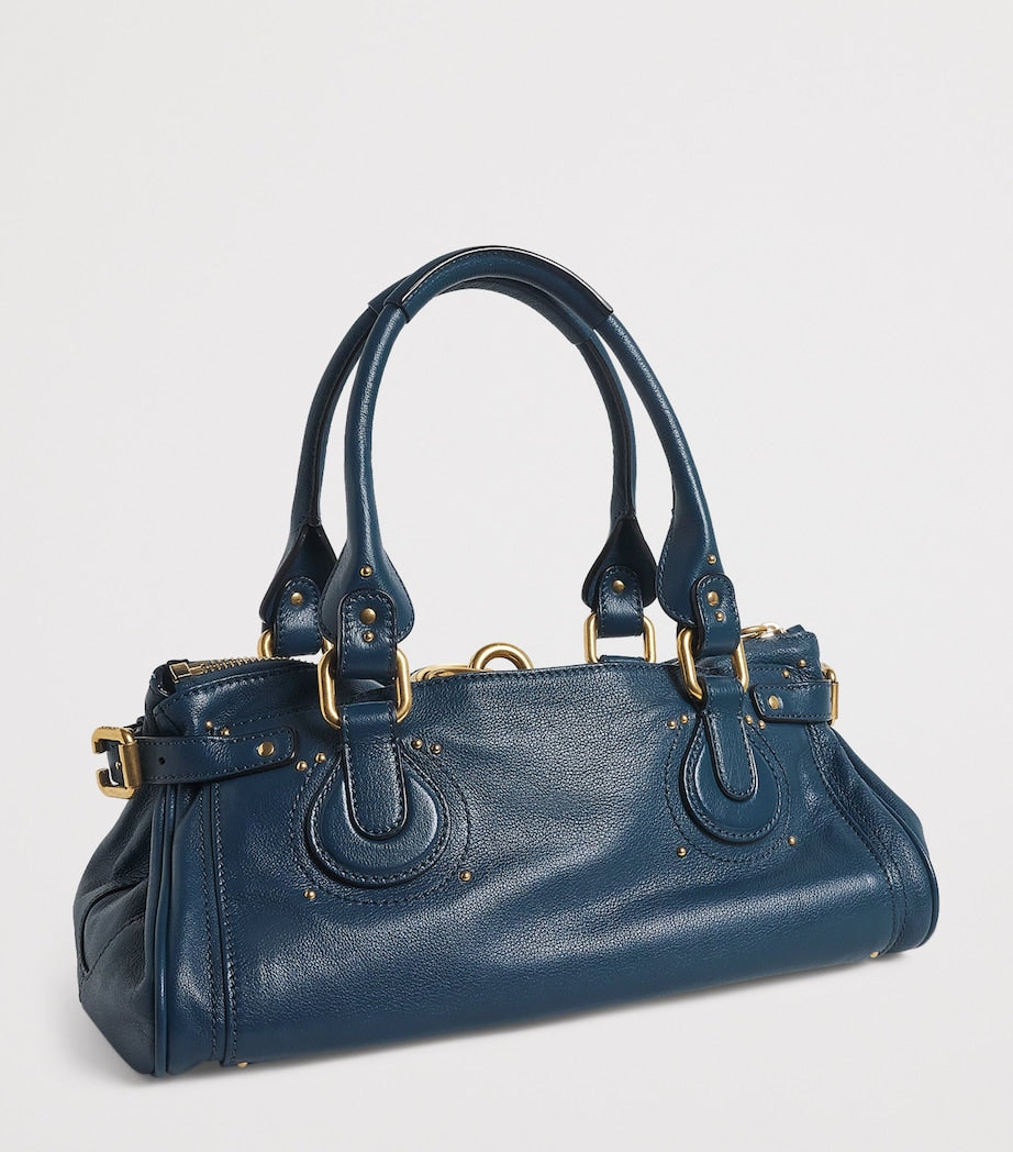 Chloé Leather Paddington Top-Handle Bag