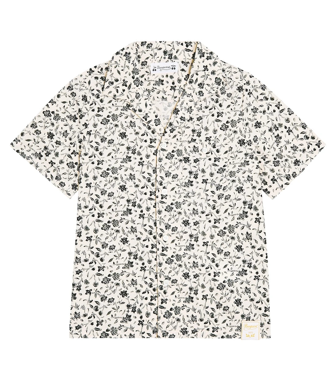 Bonpoint - Steve floral cotton shirt