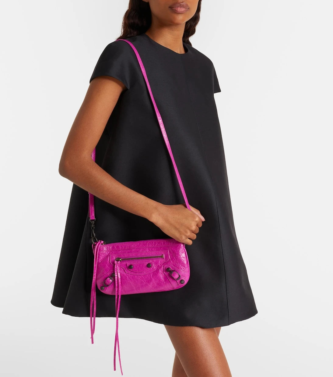 Balenciaga - Le City leather shoulder bag