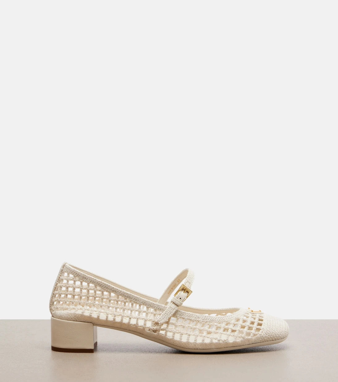 Prada - Crochet Mary Jane pumps