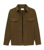 Saint Laurent Green Corduroy Overshirt