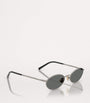 Brunello Cucinelli Silver Acetate Sunglasses