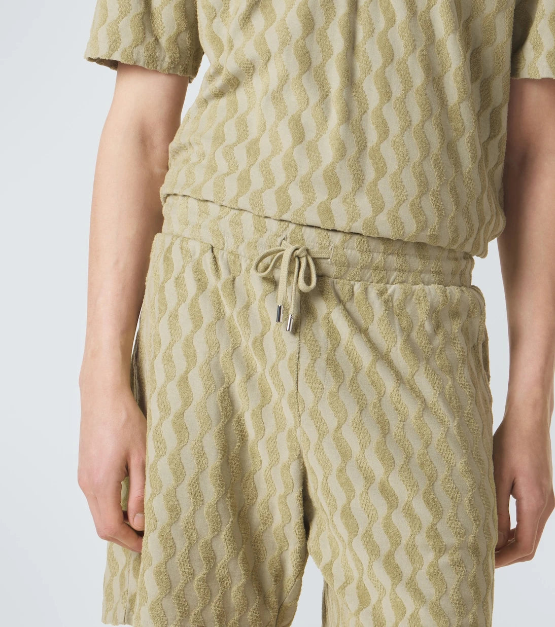 Frescobol Carioca - Augusto jacquard terry Bermuda shorts