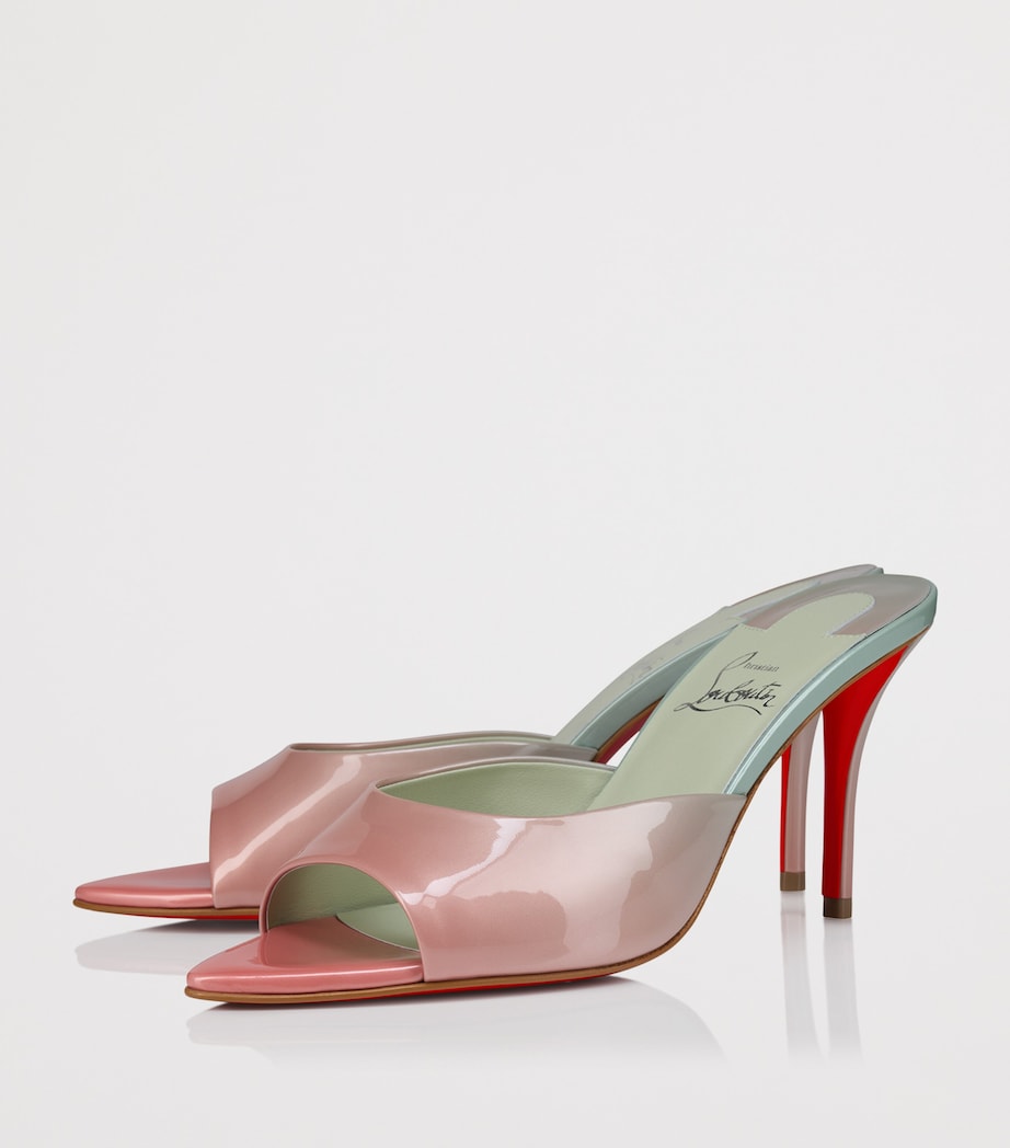 Christian Louboutin Miss Z Patent Leather Mules 80