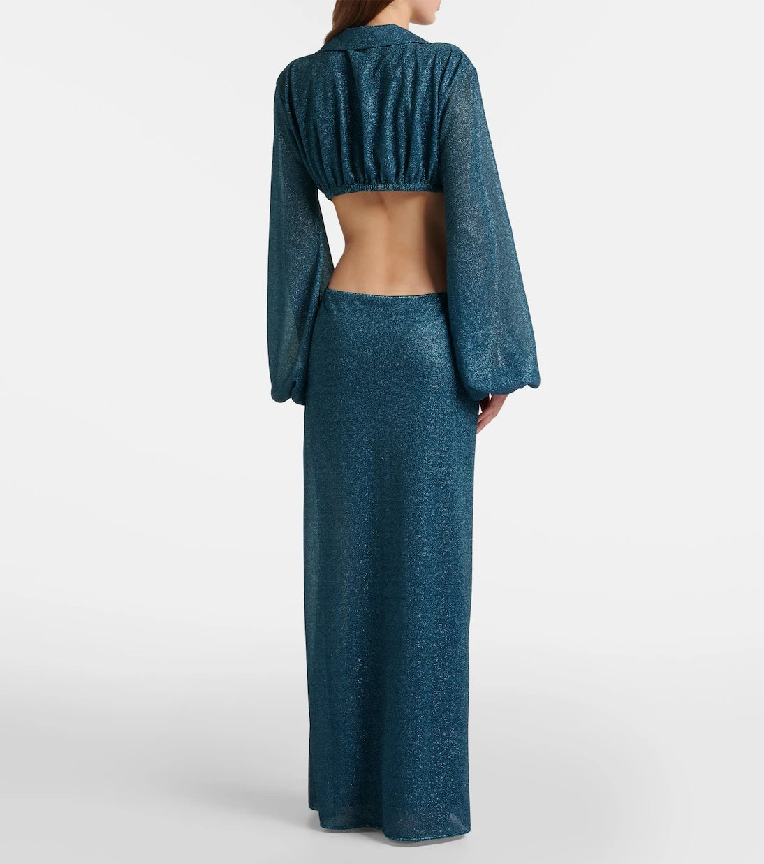 Oséree - Lumière cutout ring-detail maxi dress