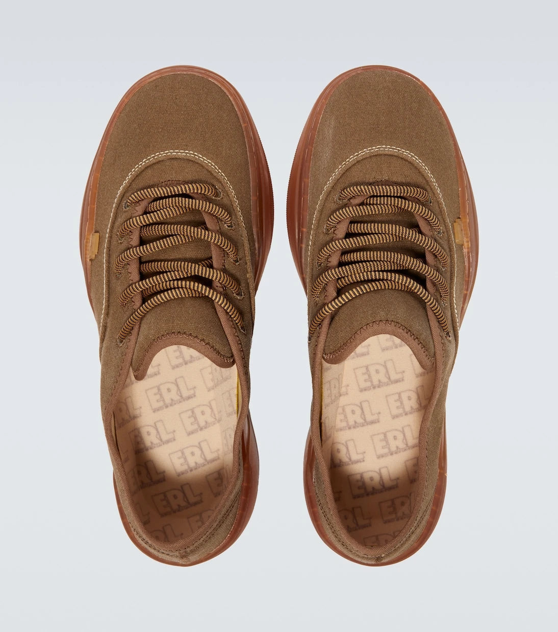 ERL - Canvas low-top sneakers