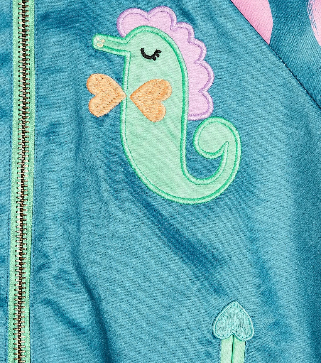 Stella McCartney Kids - Printed cotton-blend bomber jacket