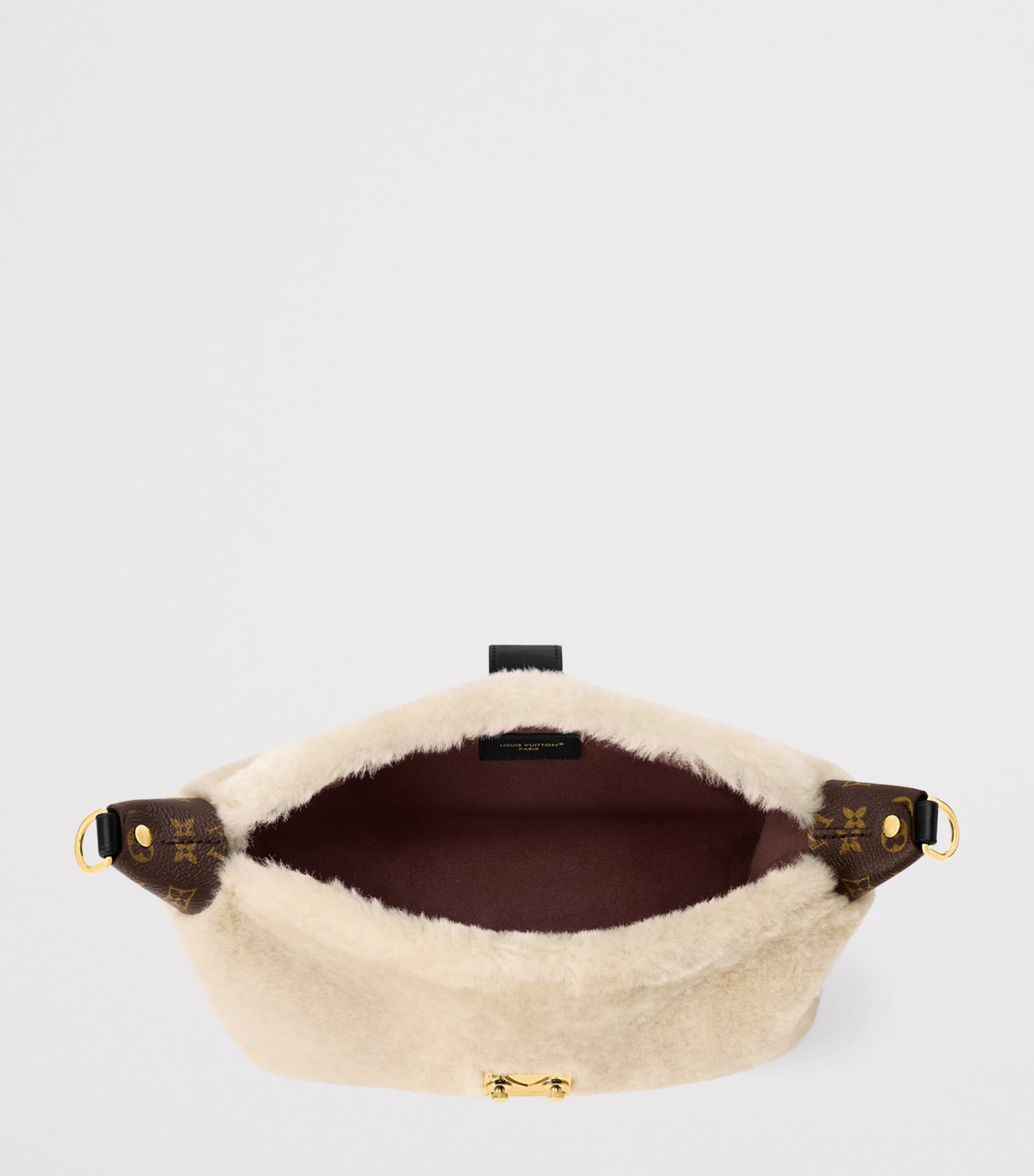 LOUIS VUITTON Shearling Mia Pochette Shoulder Bag