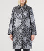 Marina Rinaldi Grey Brocade Embellished Coat