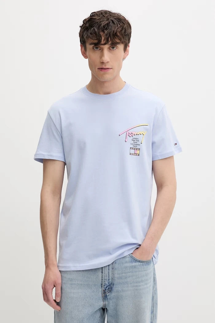 Tommy Jeans тениска мъжка от памук