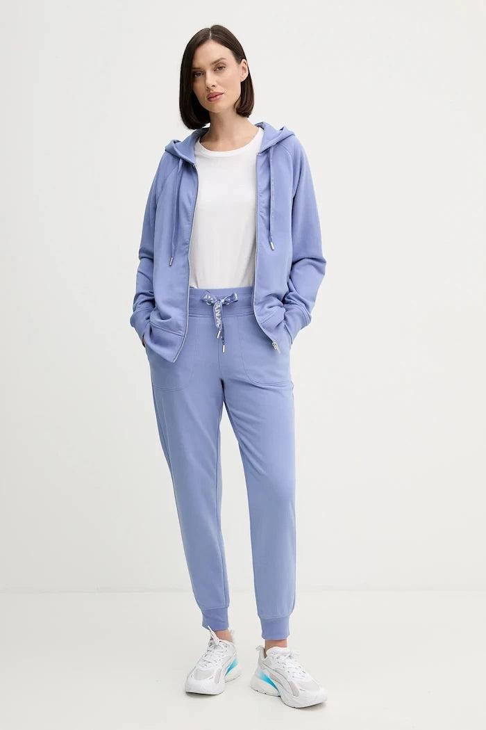 DKNY pamuk ve elastanlı kadın eşofman altı