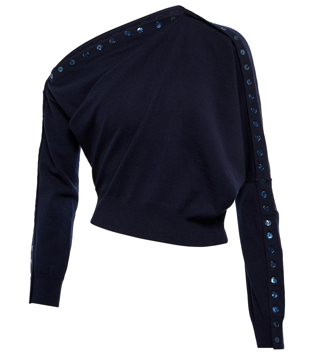 Altuzarra - Cragen one-shoulder wool-blend sweater