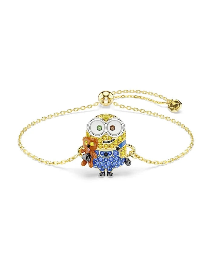 Swarovski гривна дамска позлатен модел кристал Swarovski MINIONS